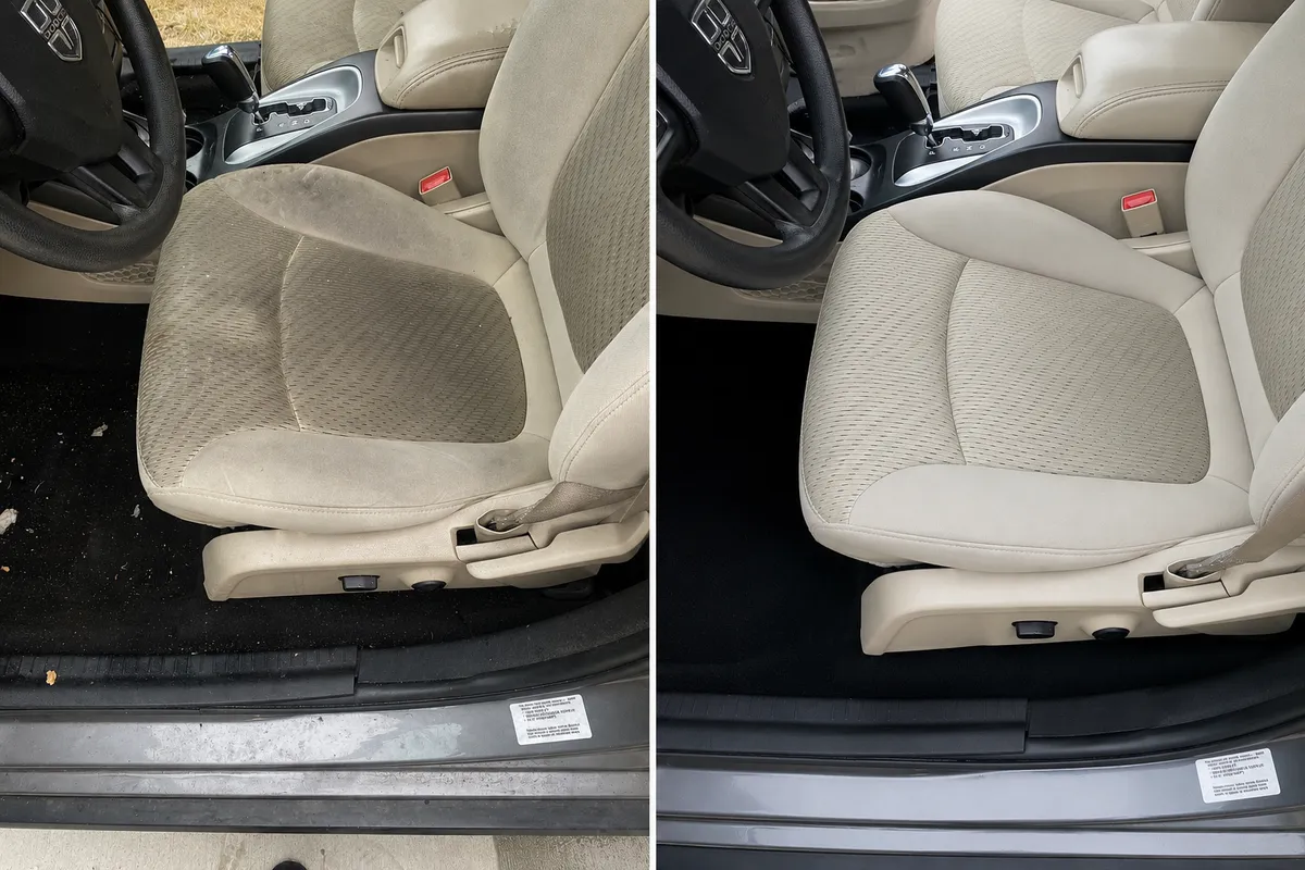 Interior — Seat Before & After
