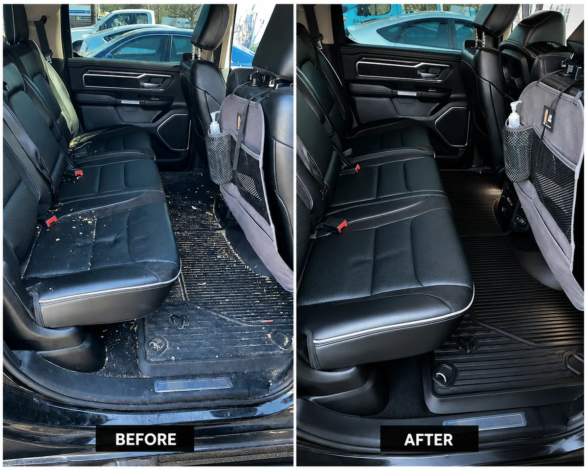 Full Detail — Truck Interior Before & After